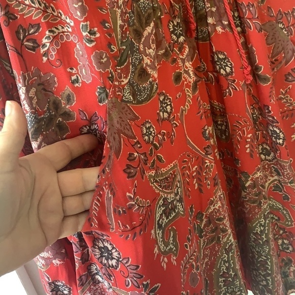 Free People Rain or Shine Boho Mini Dress S - Picture 6 of 13